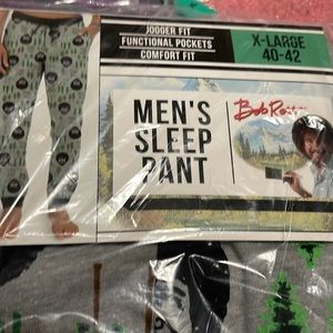 Bob Ross Men’s Jogger Sleep Pants size XL